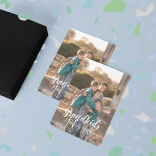 Grootkinderen maken het leven groots pokerkaarten