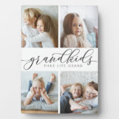 Grootkinderen maken het leven groots | Vier fotoco Fotoplaat (voorkant)