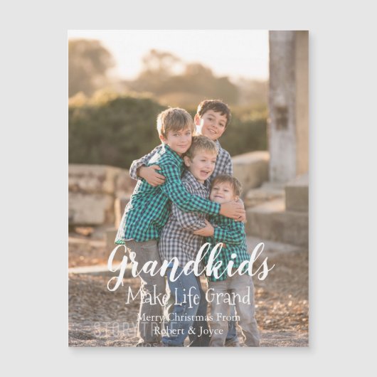 Grootkinderen maken het leven grootwinkeldag (Voorkant)