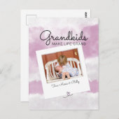 Grootkinderen maken het leven grote Moederdag Briefkaart (Voorkant / Achterkant)