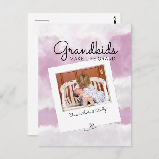 Grootkinderen maken het leven grote Moederdag Briefkaart (Voorkant / Achterkant)