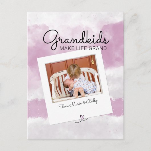 Grootkinderen maken het leven grote Moederdag Briefkaart (Voorkant)