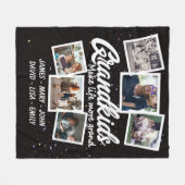 Grootkinderen maken het leven meer dan duizend fot fleece deken (Voorkant (Horizontaal))