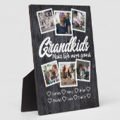 Grootkinderen maken het leven meer dan duizend fot fotoplaat (Zijkant)