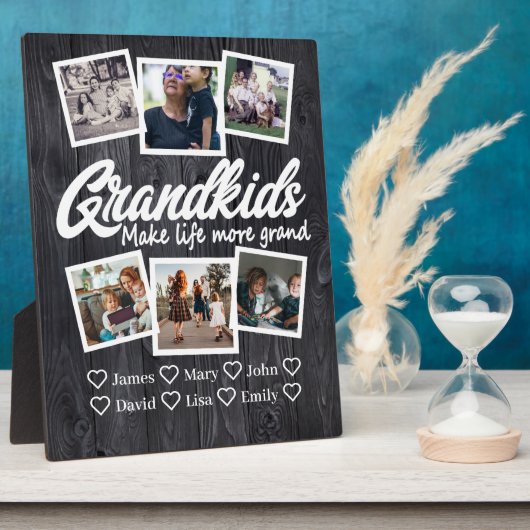 Grootkinderen maken het leven meer dan duizend fot fotoplaat (Zijkant)