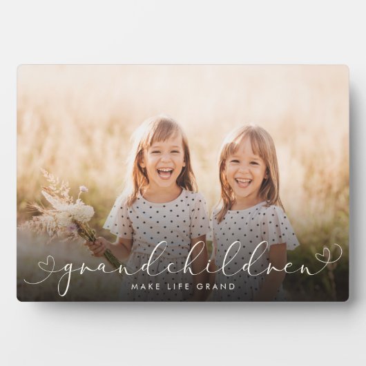 Grootkinderen Modern hartstilstand Foto's Fotoplaat (voorkant)