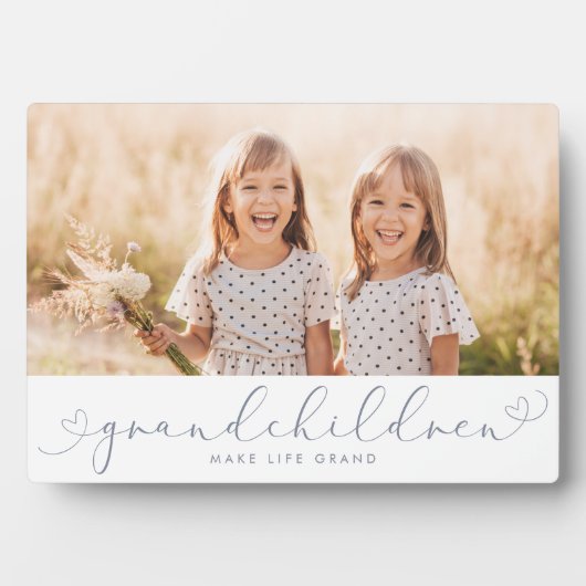 Grootkinderen Modern hartstilstand Foto's Fotoplaat (voorkant)