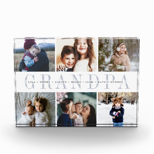 Grootkinderen op maat fotoblokken (Voorkant)