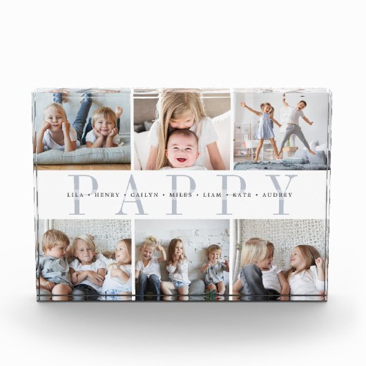 Grootkinderen op maat fotoblokken (Voorkant)