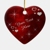 Grootkinderen Star Heart Keepomwille Keramisch Ornament (Achterkant)