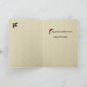 Grootkinderen Teddy Bears Prettige feestdagen Kaart (Binnen)