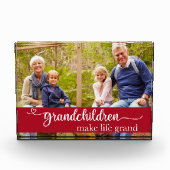 Grootkinderen Typografie Red Keepomwille Photo Blo Fotoblokken (Voorkant)