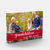 Grootkinderen Typografie Red Keepomwille Photo Blo Fotoblokken (Links)