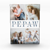 Grootkinderen van aangepaste pepaw fotoblokken (Voorkant)