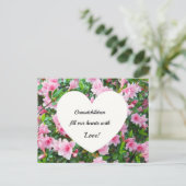 Grootkinderen vullen ons hart met liefde. briefkaart (Staand voorkant)