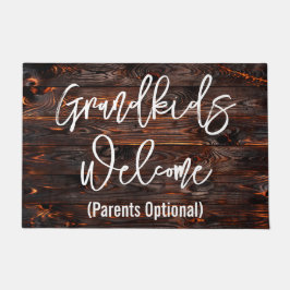Grootkinderen welkome ouders Optioneel Deurmat