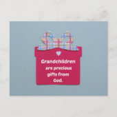 Grootkinderen zijn edele cadeautjes van God Briefkaart (Voorkant)