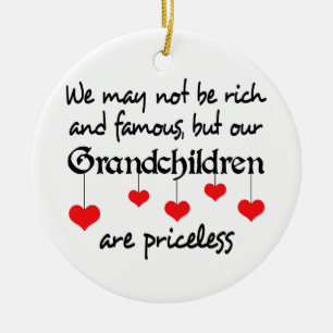 Grootkinderen zonder grenzen keramisch ornament