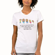 Grootkinderen zouden hun eerste T-shirt hebben geh
