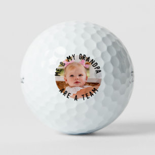 Grootkindfoto Ik en mijn opa Titleist Pro V1 Golfballen