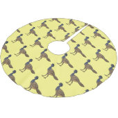 Grootkoeienvogelschilderij cartoon kerstboom rok (Gekanteld)