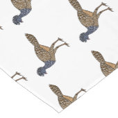 Grootkoeienvogelschilderij cartoon korte tafelloper (Hoek)