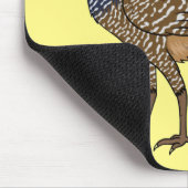 Grootkoeienvogelschilderij cartoon muismat (Hoek)