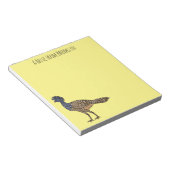 Grootkoeienvogelschilderij cartoon notitieblok (Schuin)