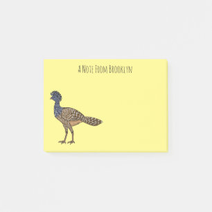 Grootkoeienvogelschilderij cartoon post-it® notes