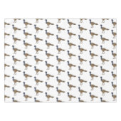 Grootkoeienvogelschilderij cartoon tafelkleed (Voorkant (Horizontaal))