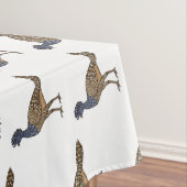 Grootkoeienvogelschilderij cartoon tafelkleed (Voorbeeld)