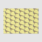 Grootkoeienvogelschilderij cartoon tissuepapier (Voorkant)