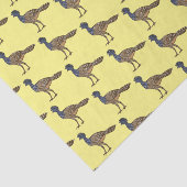 Grootkoeienvogelschilderij cartoon tissuepapier (Detail)