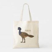 Grootkoeienvogelschilderij cartoon tote bag (Achterkant)