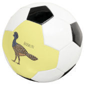 Grootkoeienvogelschilderij cartoon voetbal (Drie kwart)