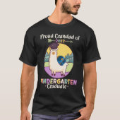 Grootkoraal van 2022 Kindergarten Afstuderen klap T-shirt (Voorkant)