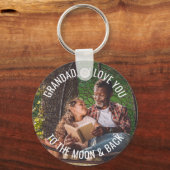 Grootliefde voor de maan en foto achteraan sleutelhanger (Voorkant)