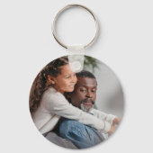 Grootliefde voor de maan en foto achteraan sleutelhanger (Achterkant)