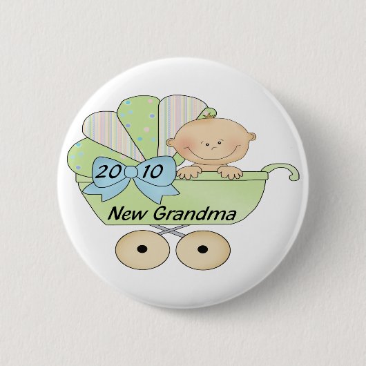 Grootma 2010 ronde button 5,7 cm (Voorkant)