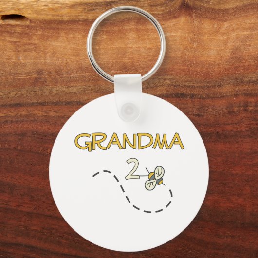 Grootma 2 Bee Sleutelhanger (Voorkant)