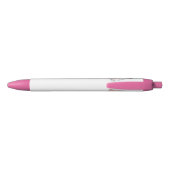 Grootma Baby's Foto aangepast Zwarte Inkt Pen (Achterkant)