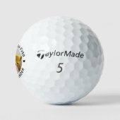 Grootma Best Ever Modern Persoonlijke foto Golfballen (Logo)