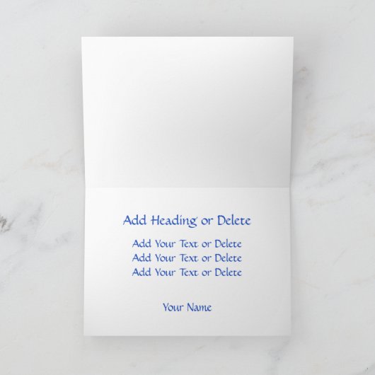 Grootma Best Grandma Custom Photo van eerste klass Kaart (Binnen)