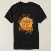 Grootma Birthday Girl eerste reis rond de zon Ga T-shirt (Design voorkant)