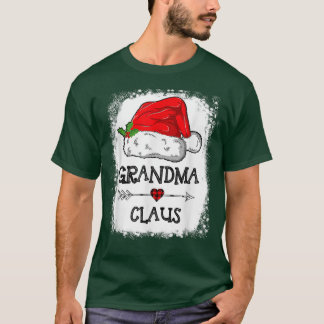 Grootma Claus Kerstlicht Pajama Familie Matchi T-shirt