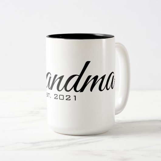 Grootma est 2021 Mok (Voorkant rechts)