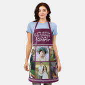 Grootma Foto Collage Greatest Blessings Schort (Gedragen)