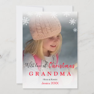 Grootma Foto Snowflake Holiday