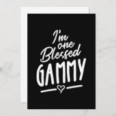 Grootma Gift voor vrouwen met een zinloos gamma Bedankkaart (Voorkant / Achterkant)