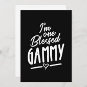 Grootma Gift voor vrouwen met een zinloos gamma Kaart (Voorkant / Achterkant)